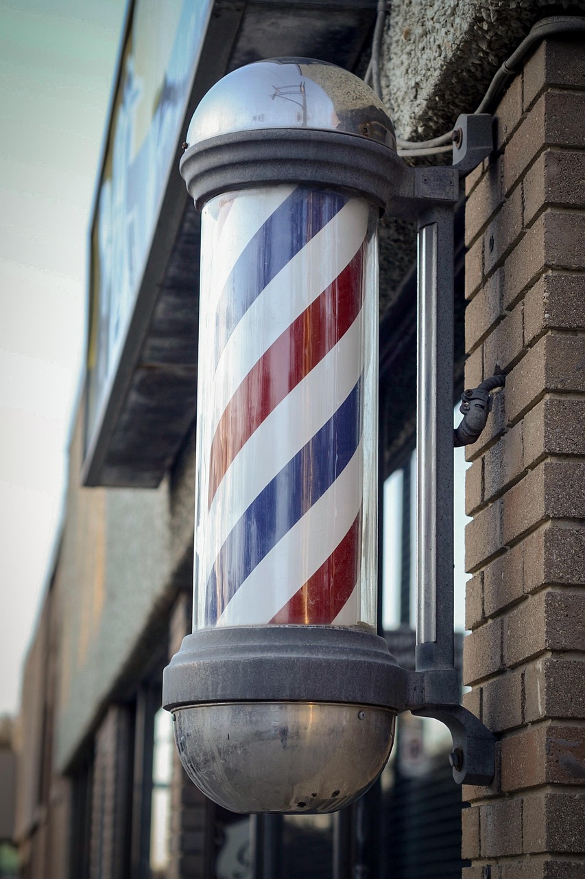 exterior de la barberia