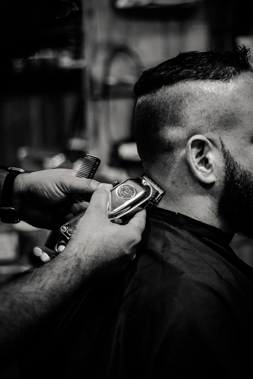 corte de pelo en hombre